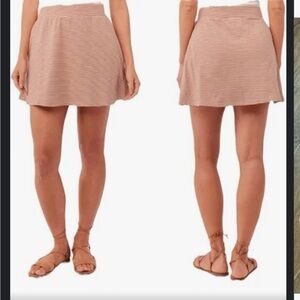 Pact Women's Mini Skirt in Brown